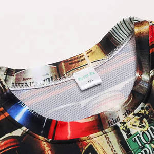 Camisetas Sublimadas para Hombre, Color Personalizado, Marca Propia, Algodón Poliéster, Tela Cómoda, Suministro Directo de Fábrica - Product Image 4