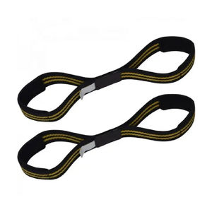 Sangles de poignet de musculation professionnelles personnalisées, robustes, pour haltérophilie, fitness, soulevé de terre et gym - Product Image 1