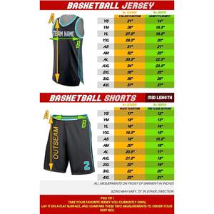 Uniforme de Baloncesto Unisex Personalizado, Jersey y Pantalones Cortos con Diseño de Tinta, Hechos a Medida para Equipos Deportivos, Tallas XS y XXS Disponibles - Product Image 5