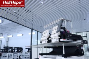 Machine à broder <span class=keywords><strong>numérique</strong></span> industrielle automatique à double tête HOLiAUMA avec garantie de 10 ans et service porte-à-porte pour casquettes et chapeaux - Product Image 3