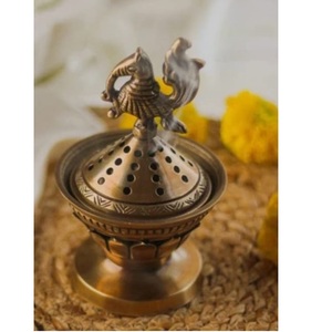 เครื่องเผาธูปเหล็กที่มีคุณภาพดีเยี่ยมกลิ่นหอมบ้านสีทอง - Product Image 1
