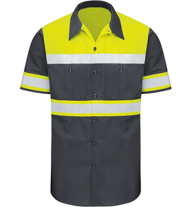 เสื้อโปโล RELICSTAR CARPORATION สีส้มสะท้อนแสงสำหรับทุกเพศ  แถบสะท้อนแสง ชุดทำงาน ยูนิฟอร์ม ผ้าฝ้าย สวมใส่สบาย กันลม - Product Image 1