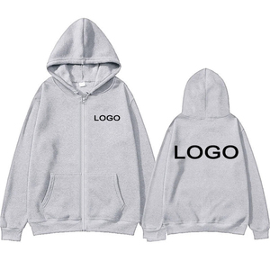 เสื้อฮู้ดซิปพิมพ์ลายตามสั่งสำหรับผู้ชายและผู้หญิง เสื้อผ้าลำลองแฟชั่นแขนยาวมีฮู้ด เสื้อสเวตเชิ้ตสไตล์โดดเด่น - Product Image 4