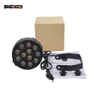 Luz de Escenario Compacta RGBW de 12x3W, DMX512, Par LED Profesional para DJ, Bodas, Fiestas y Eventos
