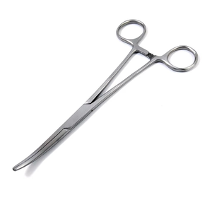 คีมห้ามเลือด Rochester-Pean คุณภาพพรีเมียม ขนาด 14 ซม. 16 ซม. 20 ซม. 24 ซม. แบบตรงและแบบโค้ง ทำจากเหล็กกล้าไร้สนิม สำหรับการผ่าตัด ได้รับมาตรฐาน CE ISO - Product Image 5