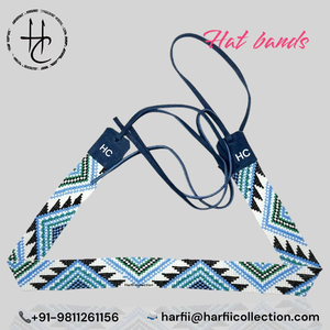 Cinta para Sombrero de Cuero Premium de 21 Pulgadas, Unisex, Hecha a Mano, con Cuentas y Cordón Decorativo Anudado, Accesorio para Sombrero Vaquero Occidental, Suministro al por Mayor - Product Image 5