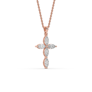 1.00 CT Unique Style Lab Grown Diamond <b>Pendant</b> Lightweight Oval Brilliant Cut 14K <b>Solid</b> <b>Gold</b> <b>Gold</b> Jewelry Daily Wear Engagement - Product Image 3