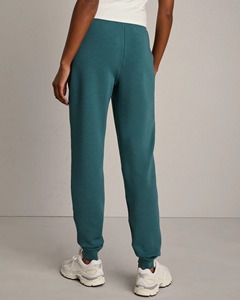 Pantalones deportivos de mujer, holgados, de algodón y felpa, de cintura alta, estilo jogger, relajados, casuales, para gimnasio, uso diario, cómodos. - Product Image 5