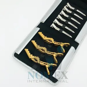 Hair Sectioning Clips Metal Clips & Alligator Clips for Hair Clamping Premium Quality Classic Customized Hair Extension 20 Sets