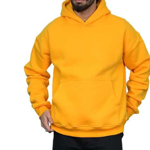 Sajjawal Zipper-Up Regular Fit Solid 100% Cotton Fleece <b>Waterproof</b> Heavyweight Mens Unisex Hip Hop Winter Hoodie - Product Image 1