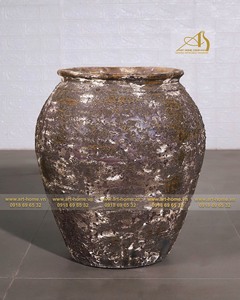 Maceta Moderna de Cerámica Galvanizada Atlantis AN824H50 para Decoración de Plantas en Hogar, Jardín y Hotel - Product Image 5