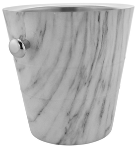 Cubetas de Hielo de Lujo con Diseño de Mármol y Perillas de Acero Inoxidable, Accesorios de Bar, Enfriador de Botellas de Vino y Bebidas - Product Image 1