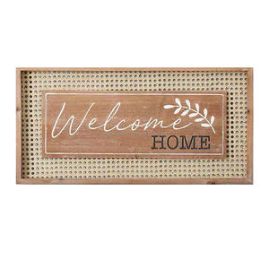Customizable Wooden Wall Sign Board for Decorations for Father's Day Mother's Day Easter Celebrations Hanging Decorative Wood - Product Image 1
