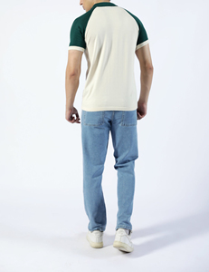 Nueva Llegada 2026, Jersey 100% Algodón para Camiseta de Hombre, Corte Holgado, Mangas Largas, Logotipo Personalizado Impreso, Camiseta Polo Transpirable Estilo Hip Hop - Product Image 4