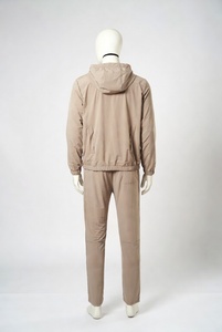 ชุดเซ็ตเสื้อแจ็คเก็ตวินด์เบรกเกอร์ผ้าไนลอนแบบสั้นสำหรับฤดูร้อนใหม่ พร้อมซิป ชุดวอร์มโพลีเอสเตอร์ สตรีทแวร์ - Product Image 2