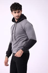 <b>Mens</b> Fitness Custom Design Your Own Unisex Hoodie Wholesale Sublimation Blank Polyester Cotton Blend 360g Anti-Pilling <b>Hoodies</b> - Product Image 6