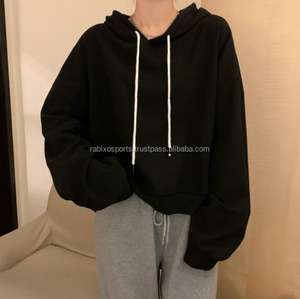 Vente en gros de sweats à capuche pour femmes brodés pour l'hiver, broderie personnalisée, 100% coton molletonné, vêtements de sport, ensembles de jogging - Product Image 2