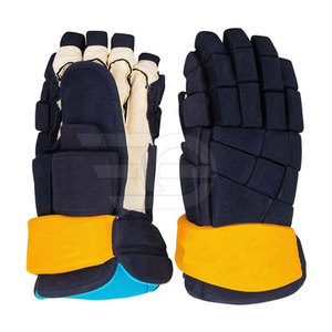 Premium Soft Leather Men Lacrosse Gloves Regular Fit <b>Adjustable</b> <b>Strap</b> New Design For Training And Matches - Product Image 2