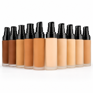 OEM Manufacturers Lightweight Full Coverage Private Label Natural Makeup Liquid <b>Foundation</b> Custom Packaging & Size - Product Image 3