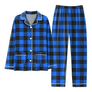 Best Quality Winter Sleepwear Suit Thick Fleece <b>Pajama</b> Set for Cold Weather Home Wear Available at Export Price - Product Image 3