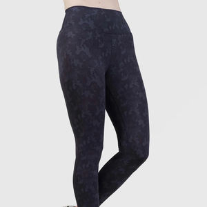 Leggings Casuales de Cintura Alta para Mujer, Personalizados OEM, Spandex/Nailon, Tejido de Punto de Primera Calidad, Transpirable y de Secado Rápido - Product Image 3
