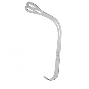 Rétracteur dentaire Weider PISSCO, outil chirurgical, rétracteur Weider pour chirurgie buccale, rétracteur Weider en acier inoxydable, 1 pièce - Product Image 1