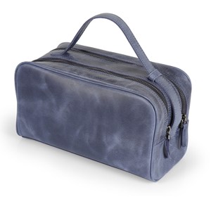 Beauty Makeup stylish Custom Vintage Leather Zipper Portable New Design Reasonable Prices Of Custom Logo Leather Cosmetic Bags - Product Image 5