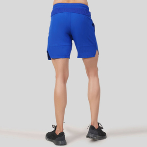 Summer Style Breathable Solid Color Men Shorts Gym Fitness Training Quick Dry <b>Elastic</b> Waist Shorts For Men - Product Image 5