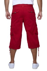 Wholesale High Quality Cotton Sports Jogger Baggy Shorts Custom High Street Multi Pockets Cargo Shorts Men - Product Image 3
