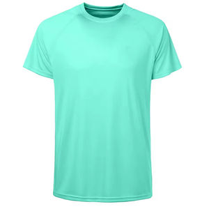 Wholesale <b>Men</b>’s Solid Mint <b>Green</b> <b>T</b>-<b>Shirt</b> Short Sleeve Round Neck Regular Fit Comfortable Casual Knitted Apparel - Product Image 2