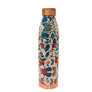 Bouteille d'eau isotherme en acier inoxydable à double paroi avec motif géométrique moderne pour la randonnée en plein air - Product Image 2