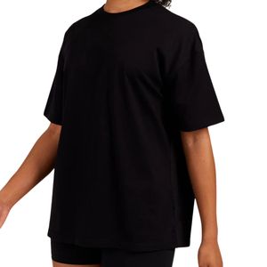 Camiseta de Algodón Oversize para Hombre y Mujer, Corte Holgado Informal, Manga Corta, Cuello Redondo, Transpirable, con Estampado, Fabricante OEM ODM, Venta al Por Mayor - Product Image 2