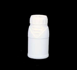 ขวด HDPE สีขาวขนาด 250 มล. |   ภาชนะพลาสติกทรงกลมแบบมีฝาเกลียวสำหรับบรรจุและเติมของเหลว - Product Image 2