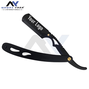 OEM Manufacturer & Professional Supplier of <b>Swing</b> Lock Barber Razors Premium Stainless Steel Straight Edge Razor Custom Logo - Product Image 1