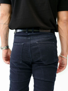 Jeans droits pour hommes Bykerwear, tissu denim léger et respirant, respectueux de l'environnement, pour l'été - Product Image 6