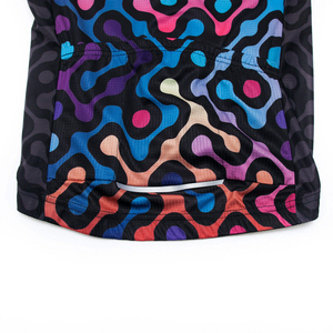Maillot de cyclisme pour homme à manches courtes, séchage rapide, antibactérien, impression par sublimation, respirant, en polyester, pour adultes - Product Image 5