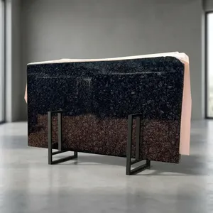 Best Quality Factory Direct Steel Gray Granite Natural <b>Stone</b> Slabs Durable Surface for Commercial Buildings Flooring - Product Image 3