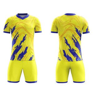 Conjuntos de Uniformes de Fútbol Sublimados de Alta Calidad con Cuello en V, Ligeros, 100% Poliéster, de Secado Rápido, para Hombre y Mujer, Top Ventas 2026 - Product Image 6