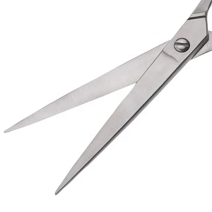 Wholesale Price Customized Logo Solid Color Barber Scissors Best Quality Stainless Steel Barber Scissors - Product Image 4