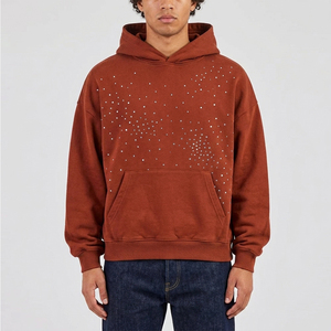 Quick Dry Breathable Basics <b>Rhinestone</b> <b>Hoodies</b> For Men Custom Printing Logo Men <b>Rhinestone</b> <b>Hoodies</b> in Cheap Price - Product Image 1