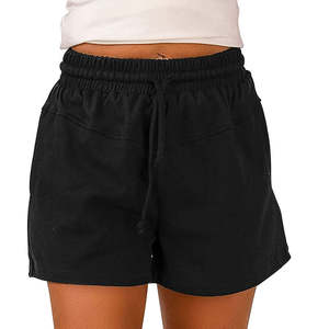 Shorts pour femmes, Vêtements d'été personnalisés, Shorts taille basse, Hot Pants, Shorts de sport style biker, Prix raisonnable - Product Image 5
