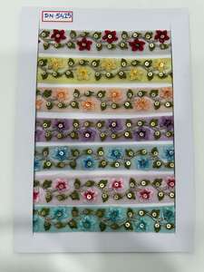 Dentelle en coton brodée de qualité supérieure, fabriquée à partir de fils de coton doux et durables. - Product Image 3