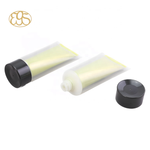 Nettoyant visage 60 ml 2 en 1 tube double compartiment en plastique cosmétique tube souple HDPE LDPE MDPE vert énergie renouvelable écologique - Product Image 2