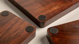 Walnut Wood <b>Trays</b> Stackable Modular Design <b>Catch</b> <b>All</b> Valet <b>Tray</b> Organizer Handmade Commercial Grade Catering Portable - Product Image 5