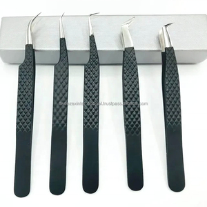 Pinzas de Acero Inoxidable para Cejas, Herramientas de Extensión de Pestañas Postizas, Reparación de Pestañas, Pinzas Antiácidas de Alta Precisión - Product Image 6