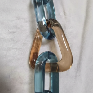 Cadena Decorativa de Resina de la Mejor Calidad, Arte Elegante Hecho a Mano, Adorno Acrílico para Colgar en la Pared, Decoración Moderna para Interiores del Hogar - Product Image 5