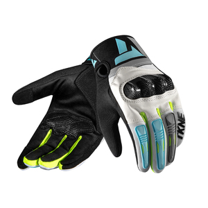 Gants de moto en cuir de protection externe, nouvelle conception professionnelle, pour hommes et femmes, pour la course à moto - Product Image 3