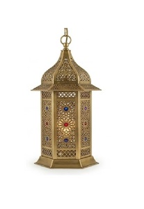 Nueva Linterna de Hierro Vintage Hecha a Mano con Diseño Intrincado para Decoración del Hogar - Product Image 5