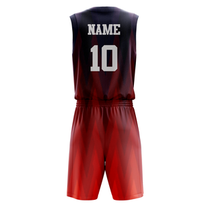 ชุดบาสเก็ตบอลชายคุณภาพสูงปี 2026 แบบสั่งทำพิเศษสำหรับเยาวชน พิมพ์ลายด้วยความร้อน เสื้อทีมบาสเก็ตบอลสำหรับเล่นกีฬา - Product Image 6