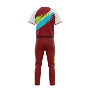Costuras confiables y mano de obra duradera. Uniforme de béisbol moderno ideal hecho con tela de primera calidad y construcción cómoda. - Product Image 2